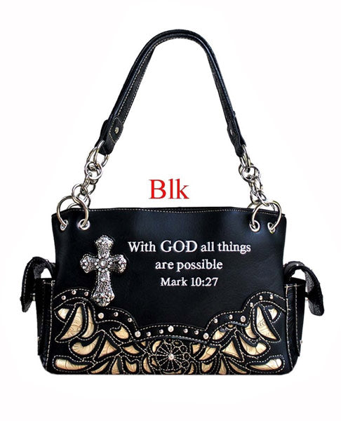Bible Verse Black