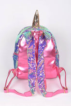 Load image into Gallery viewer, Sequins Unicorn Backpack
